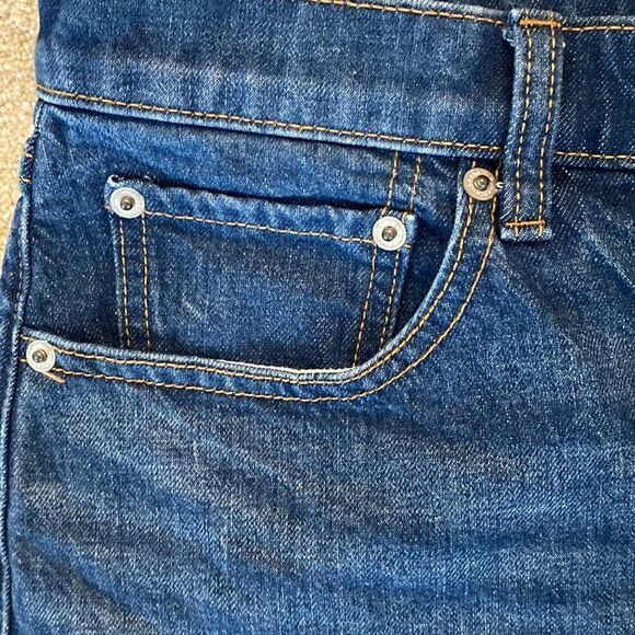 Lucky Brand Mid Rise Cut Off Jean Shorts Size 30 - Picture 4 of 9